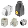 Han-Yellock 10 Kit, 3+PE screw, angled