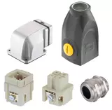 Han-Yellock 10 Kit, 3+PE screw, angled