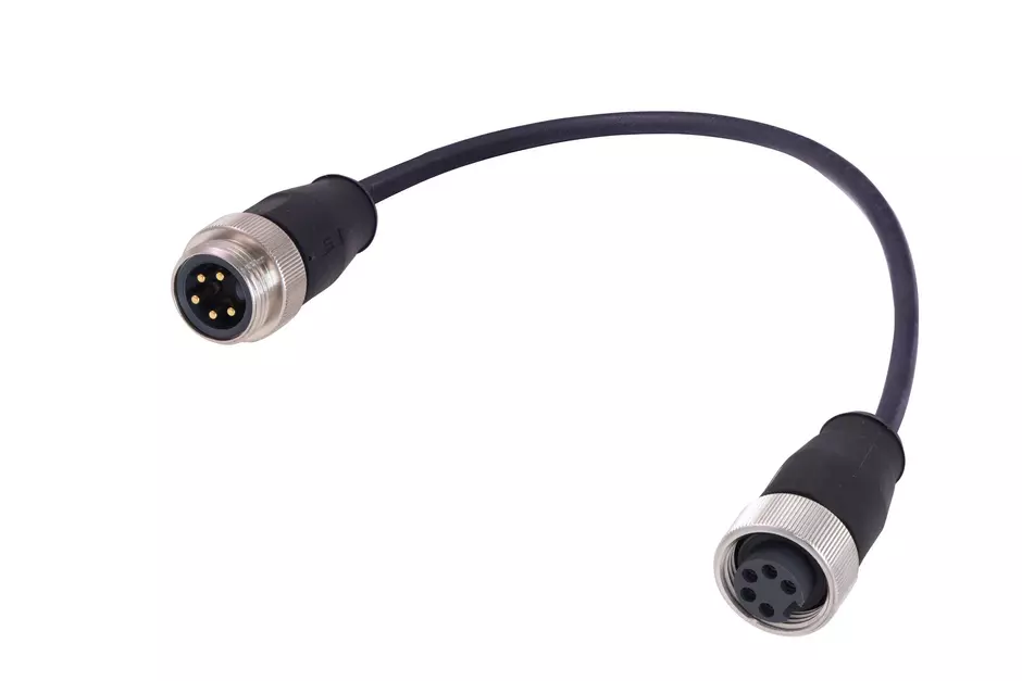 7/8 Cable Assembly 4p+PE st/st f/m 0,3m