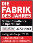 Factory of the Year 2010 and 2014