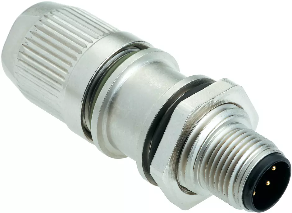 PFT M12 IDC shielded A-cod. 4pol. male