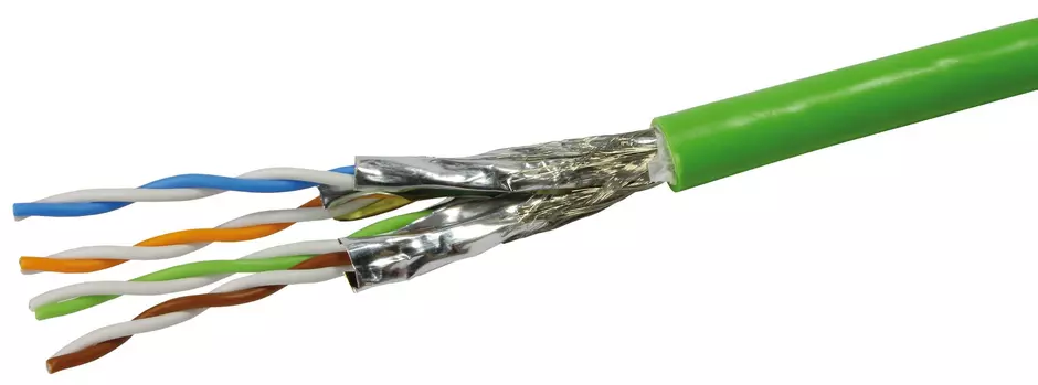 PROFINET TypB Cat6A 4x2xAWG23/7 PVC 100m
