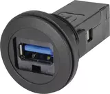 har-port USB 3.0 A-A PFT black