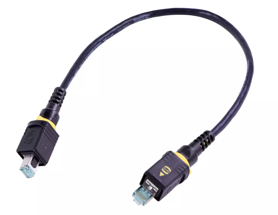 HA PPV4 2.0 RJ45 Cat6A PVC outd. 20m