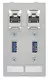 Han-Port-2xRJ45/2xUSB
