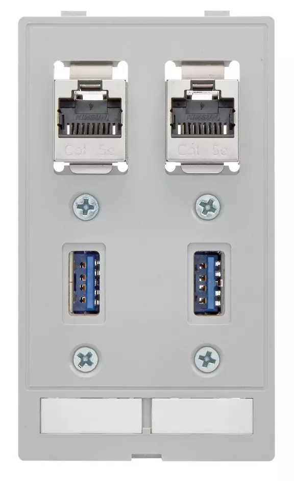 Han-Port-2xRJ45/2xUSB