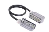Han 24 E UL2237 side entry 2-Lever 1,0m