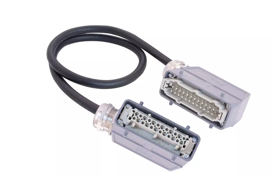 Han 24 E UL2237 side entry 2-Lever 2,0m