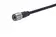 M12 D-cod 4-pol st/- m/- Rail PP 0.5m