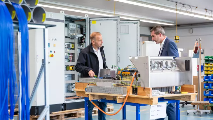 Customised interface solutions for a control cabinet