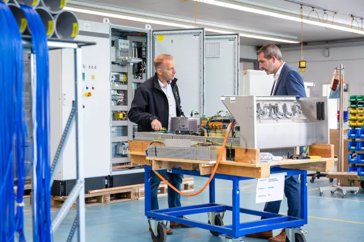 Customised interface solutions for a control cabinet