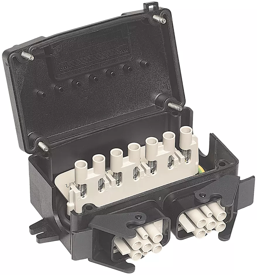 Han-Power S with 2x Han Q4/2-F; 4-6 mm²
