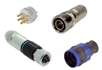 Industrial circular connectors