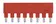 Jumper Along 1x8 red 16A