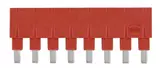 Jumper Along 1x8 red 16A