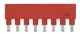 Jumper Along 1x8 red 16A