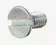 Screw teethed M3x6 (PU 100pcs)