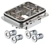 Han-Yellock bulkhead housing-Molly Bolts