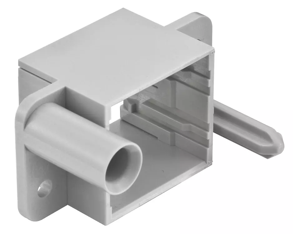 Docking frame for 2 modules, fixed mount