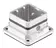 Han-Yellock 10 bulkhead mount housing