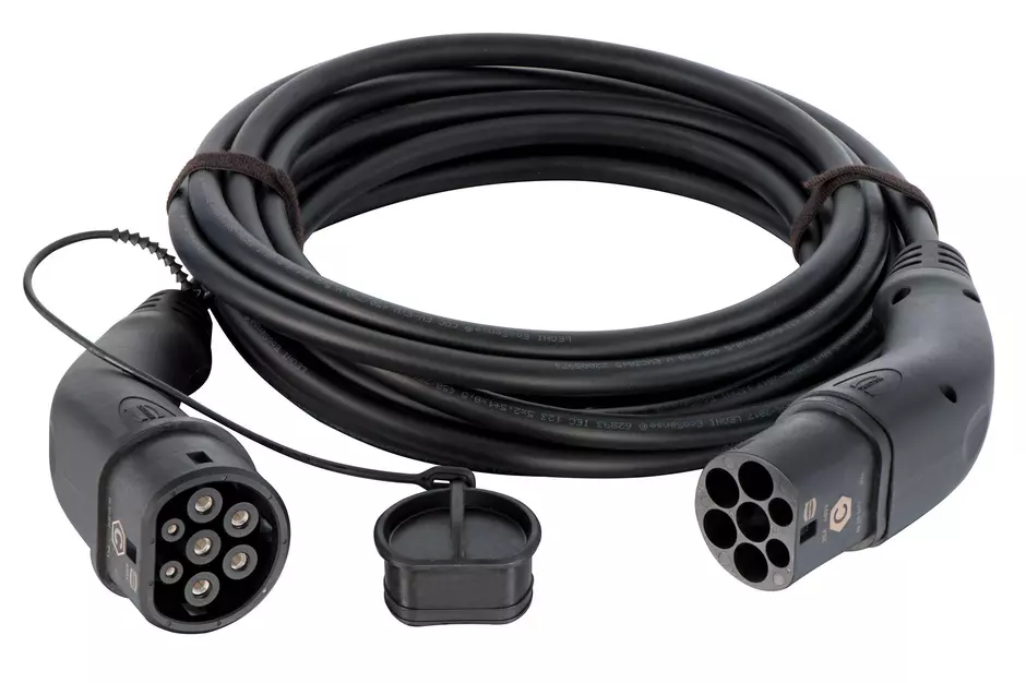 Charging cable Mode3 Typ2 20A 3ph 7,5m