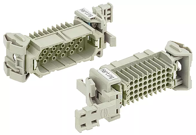 Han-Snap Latching part w. strain relief