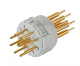 M23 09 Male -soldered contact