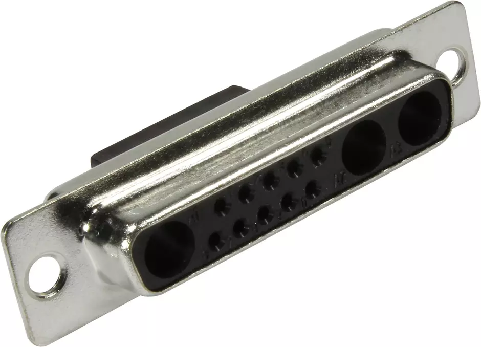 D-SUB M 25W3 FE CRIMP TH