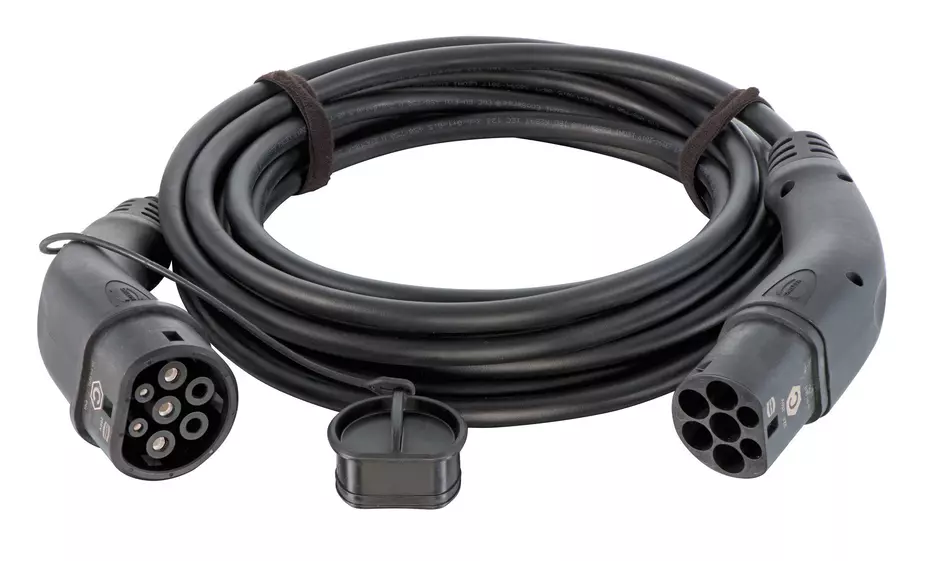 Charging cable Mode3 Typ2 32A 1ph 7,5m