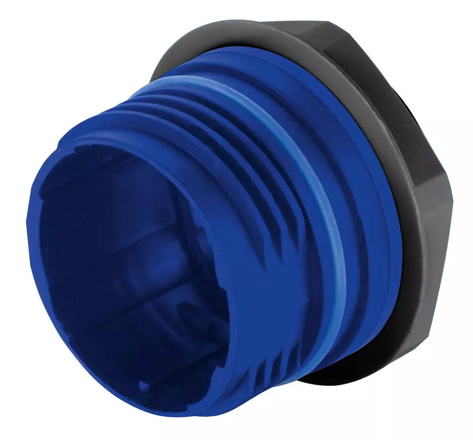 Han F+B screw-in housing straight-M32