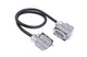 Han 10 B-E CA lever m/f ang/ang PVC,1m