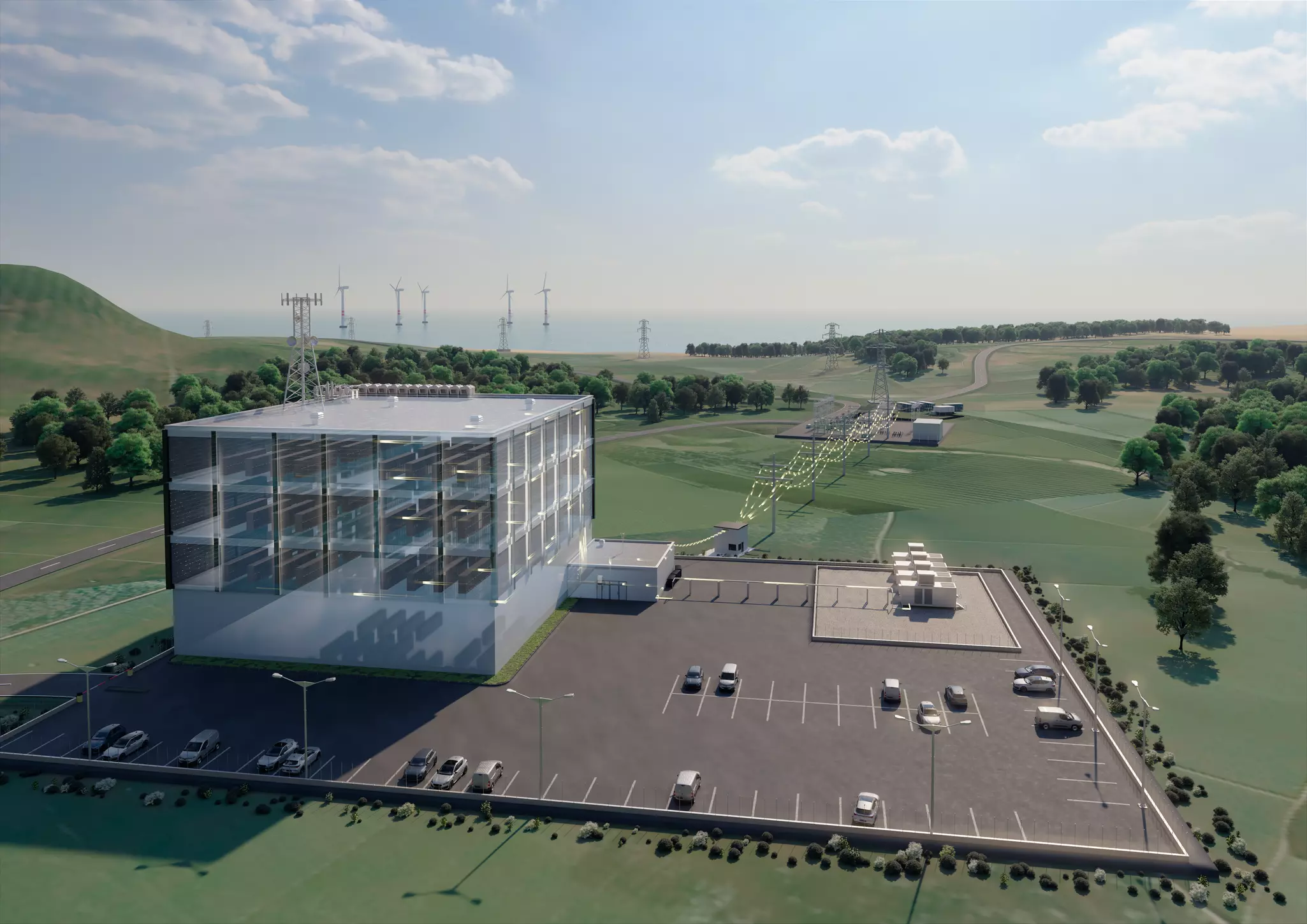 Simple and secure scalability of energy from the grid