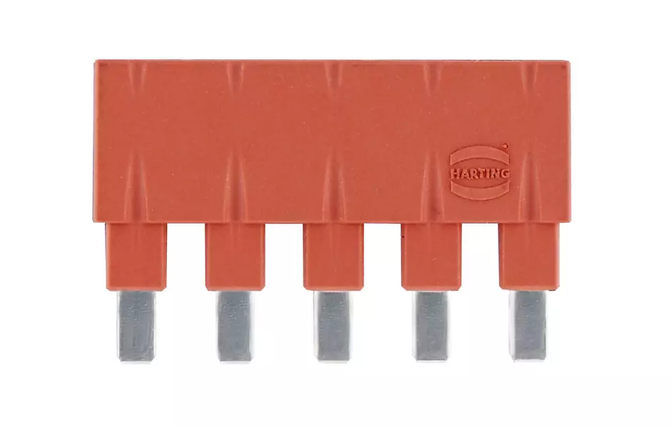 Jumper Along 1x5 red 16A