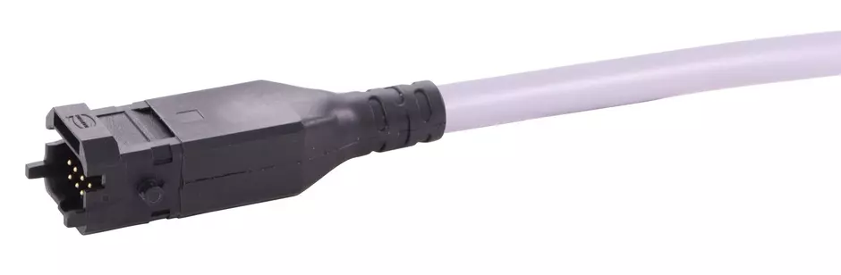 Han 1A OM 12 Pole -latch m/ - PVC 1m