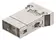 Han Megabit insert male, (shield-GND)