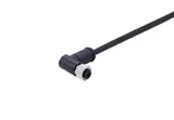 M12 S-cod 3+PE an/- f/- PUR 1.0m