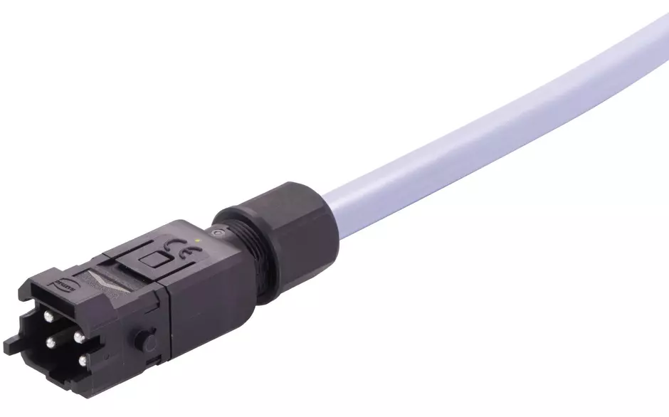 Han1A CA 3+PE -latch m/- PVC 1m