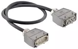 Han 6 HsB UL2237 top entry 2-Lever 1,0m