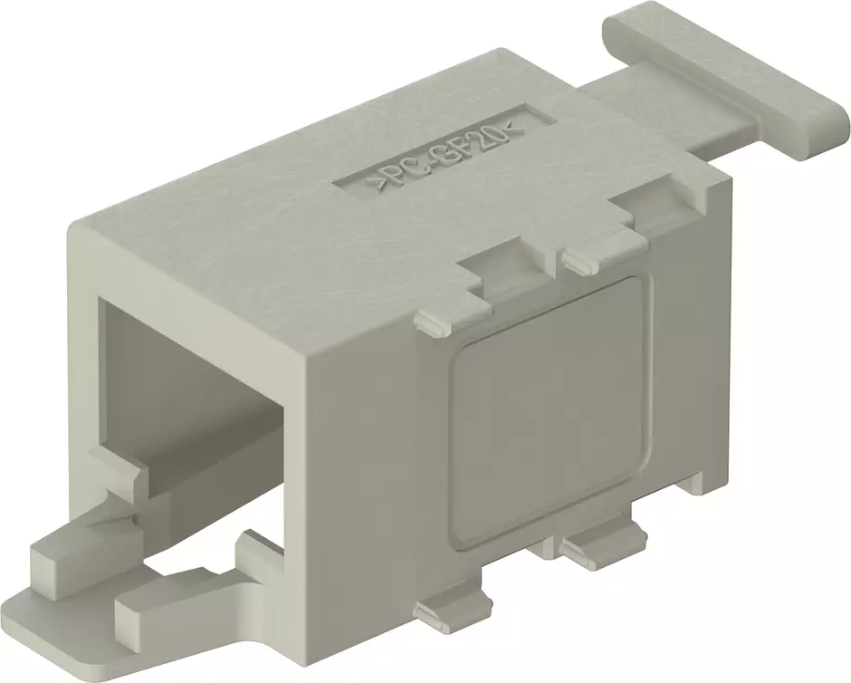 Han Domino RJ45 cube for patch cable M.1