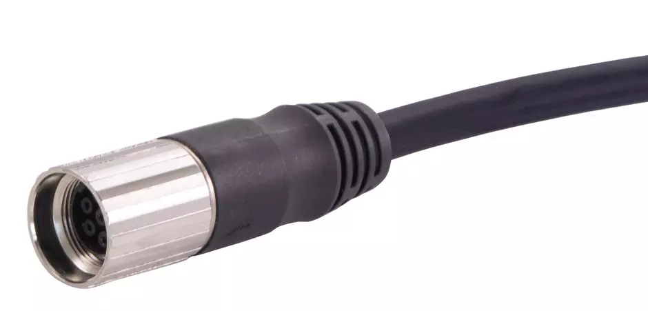 M17 FE str molded 6+PE PVC open end,10m