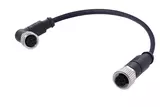 M12 A-cod 3-pol st /an f /f PUR 1.95m