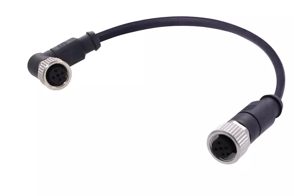 M12 A-cod 3-pol st /an f /f PUR 1.95m