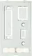 plate (USB; RJ45; SUB-D25)