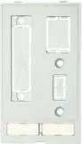 plate (USB; RJ45; SUB-D25)