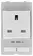 Plug socket module UK (BS)