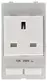 Plug socket module UK (BS)