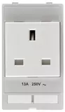Plug socket module UK (BS)