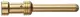 Han E M Crimp Contact Au 2.5 mm²/ 14 AWG