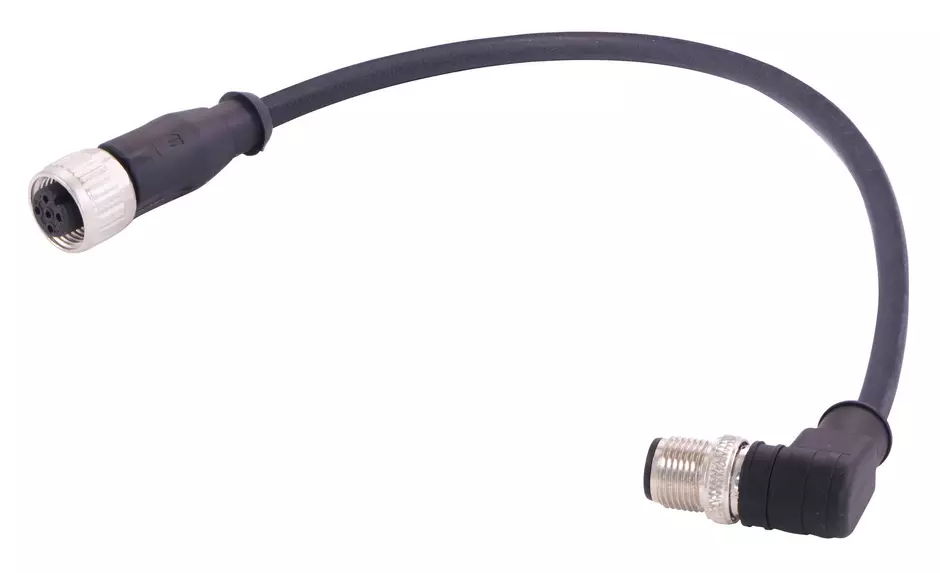 M12 A-cod 5-pol st/an f/m PUR shld. 3,0m