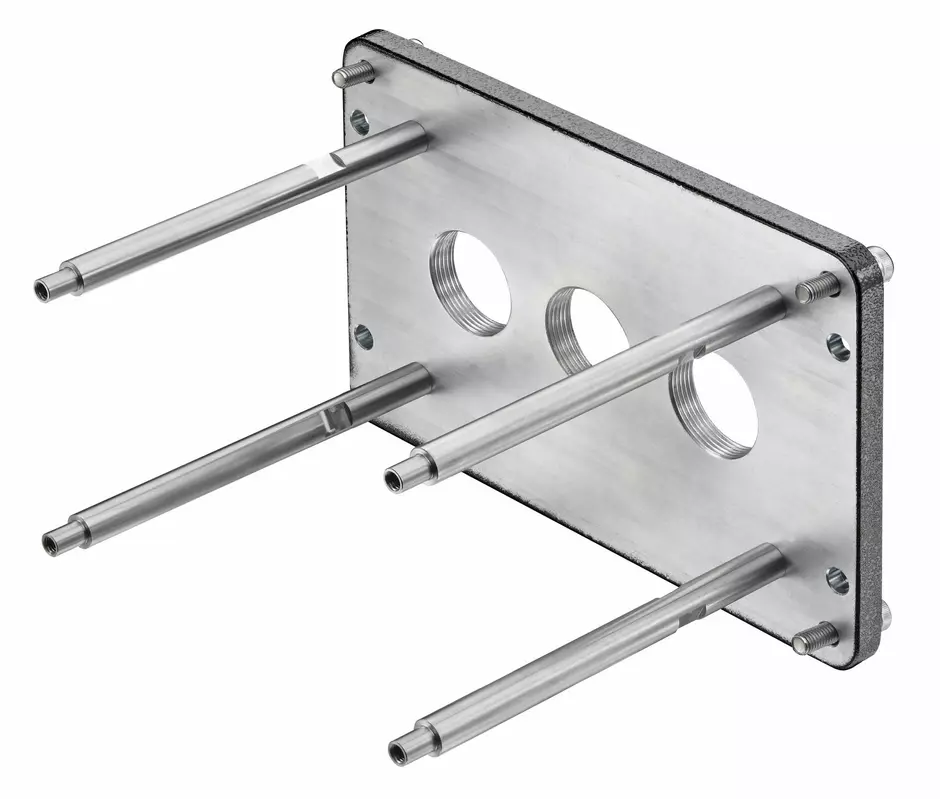 Han 48HPR mounting cover-PVD 1to2-3xM32